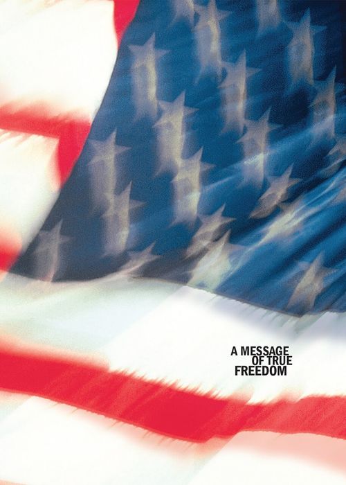 A Message of True Freedom Gospel front cover.