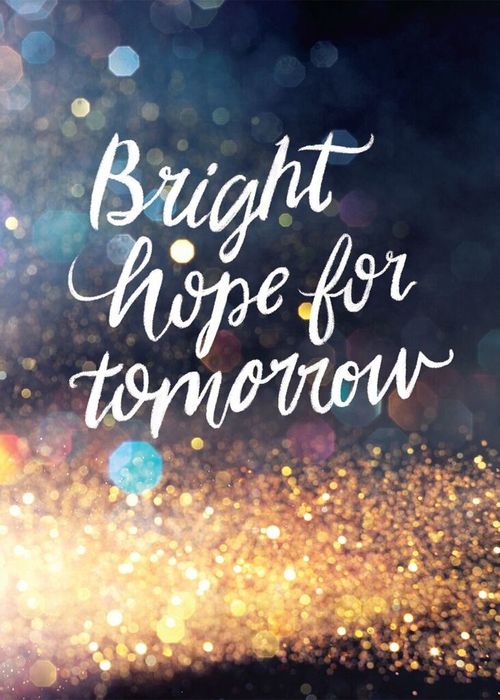 Bright Hope for Tomorrow Gospel front cover.