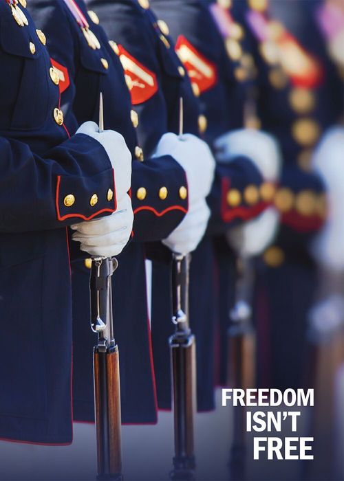 Freedom isn't Free | Marines Gospel front cover.