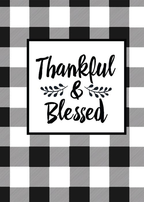 Thankful & Blessed Gospel front cover.