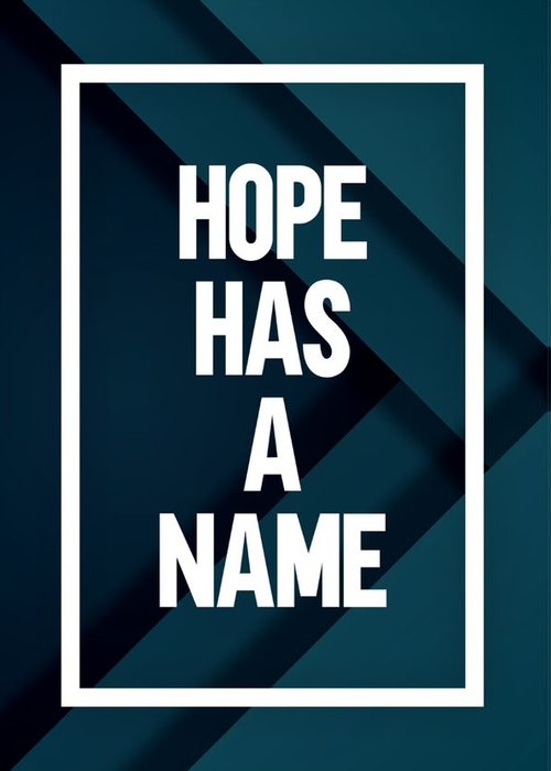 Hope Has a Name Gospel front cover.