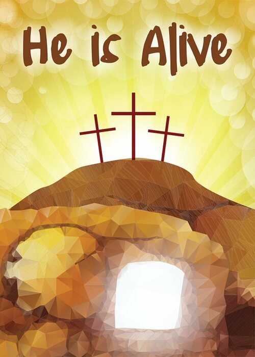 He is Alive Gospel front cover.
