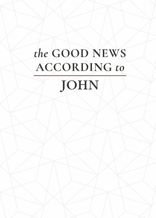 The Good News According to John (Custom Gospel) Gospel front cover.