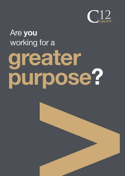 Are You Working for a Greater Purpose (Custom Gospel) Gospel front cover.