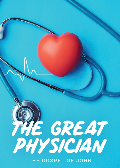 The Great Physician Gospel front cover.