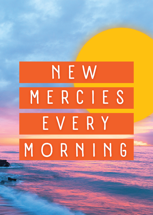 New Mercies Every Morning Gospel front cover.