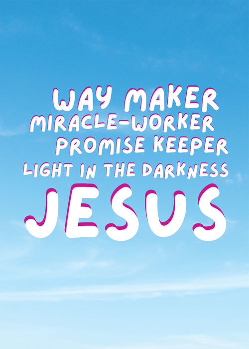 Way Maker Gospel front cover.