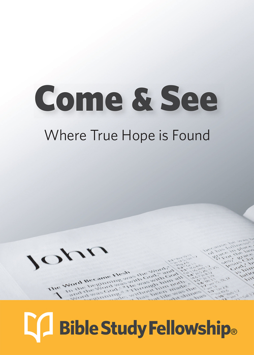 Come & See (Bible Study Fellowship) Gospel front cover.