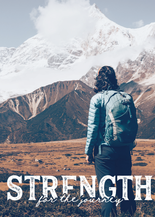 Strength for the Journey Gospel front cover.