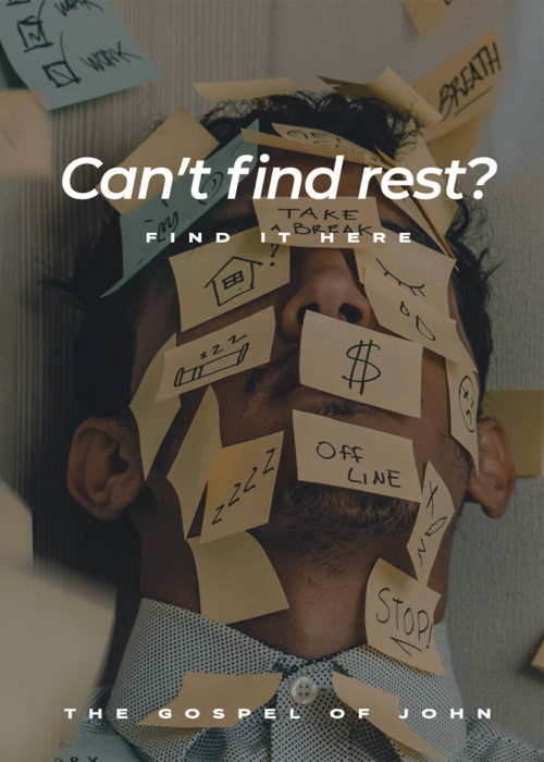 Can't Find Rest? Gospel front cover.