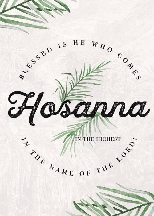 Hosanna Gospel front cover.