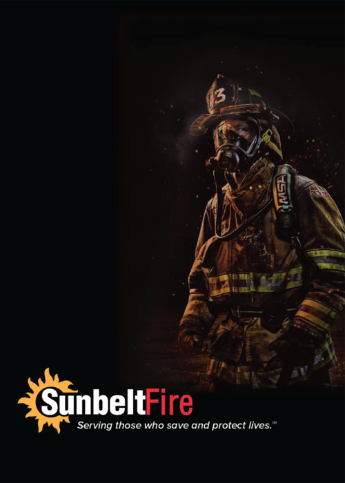 Sunbelt Fire - Serving Those Who Save and Protect Lives Gospel front cover.