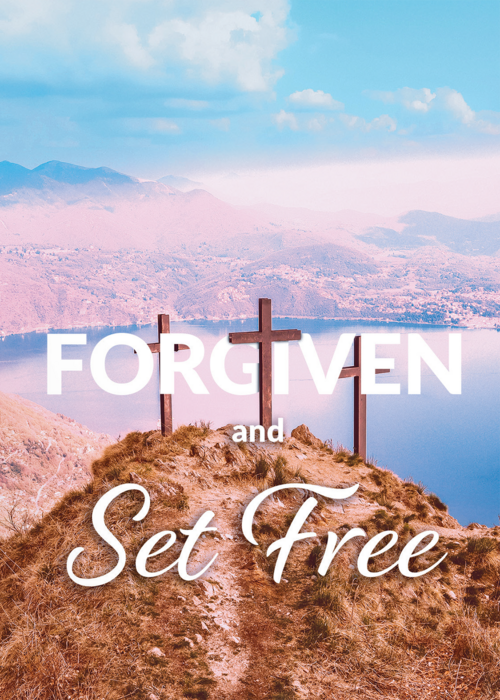 Set Free and Forgiven Gospel front cover.