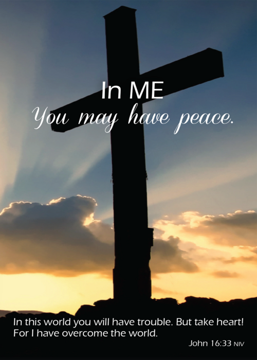 In ME You May Have Peace | Custom Gospel Gospel front cover.