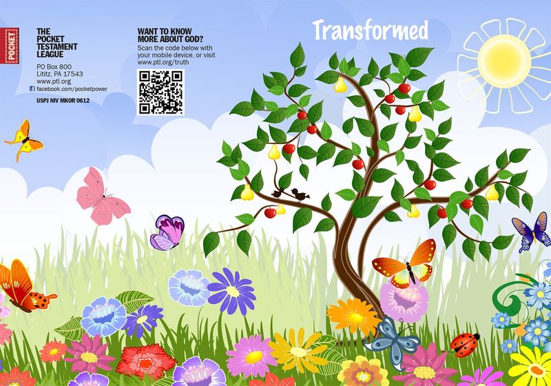 Transformed Gospel front and back cover spread.