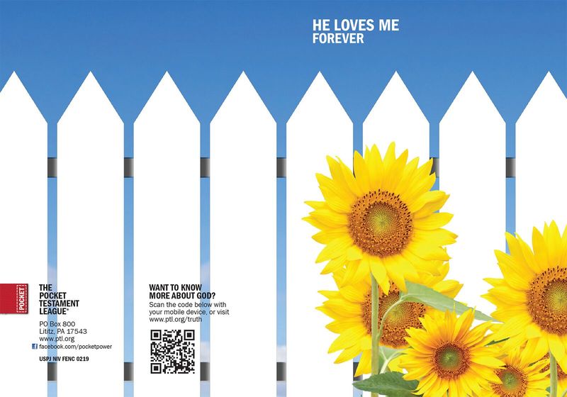 He Loves Me Forever Gospel front and back cover spread.
