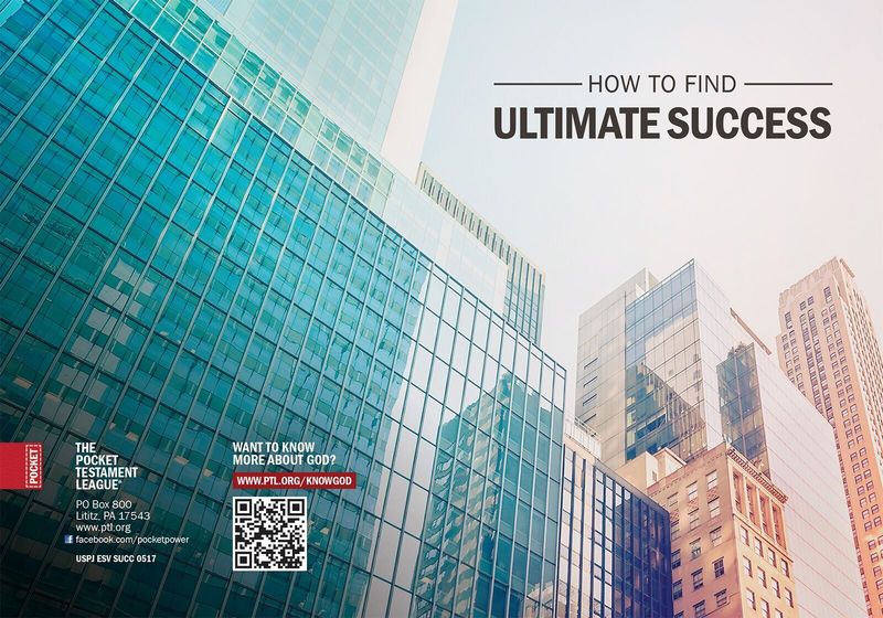 How to Find Ultimate Success Gospel front and back cover spread.