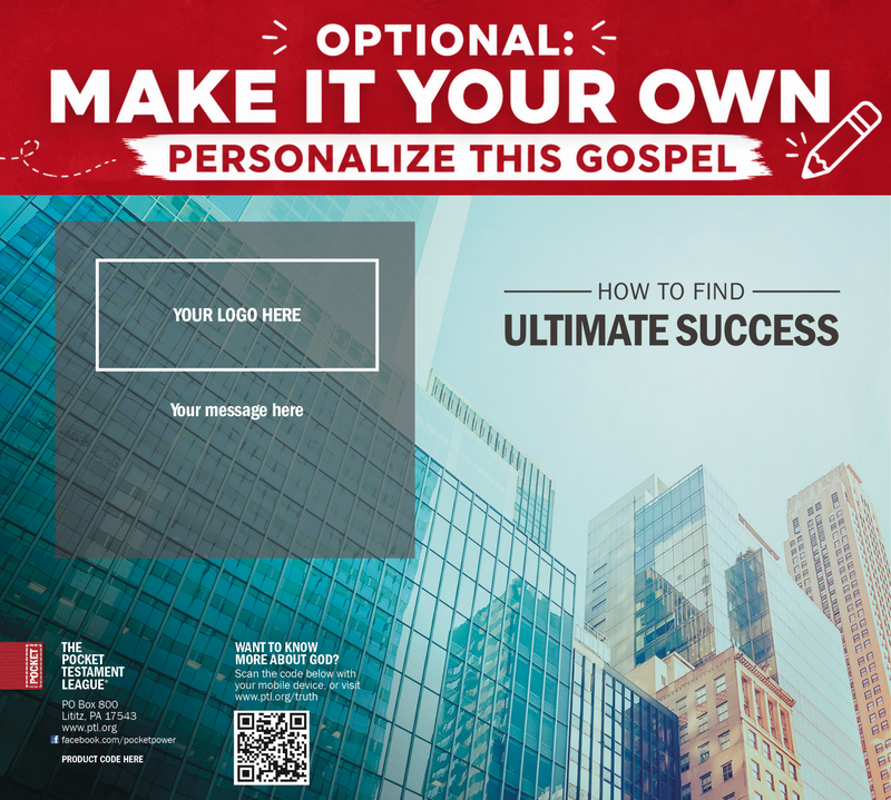 How to Find Ultimate Success Gospel front and back cover spread.