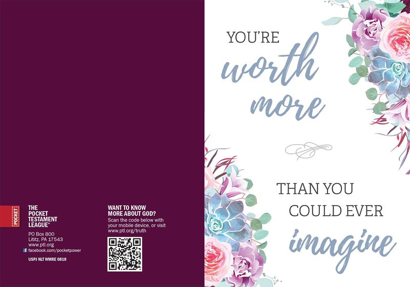 You're Worth More Gospel front and back cover spread.