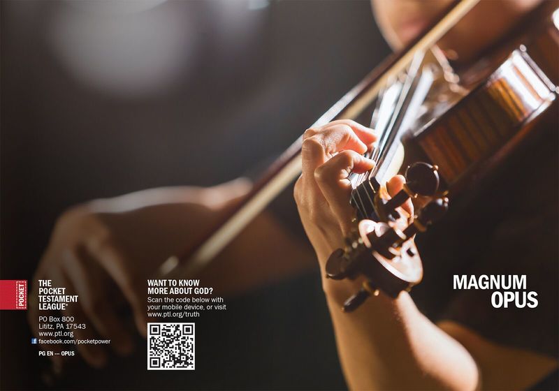 Magnum Opus Gospel front and back cover spread.