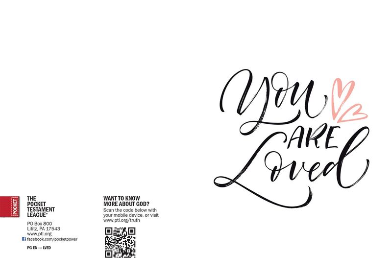 You are Loved Gospel front and back cover spread.