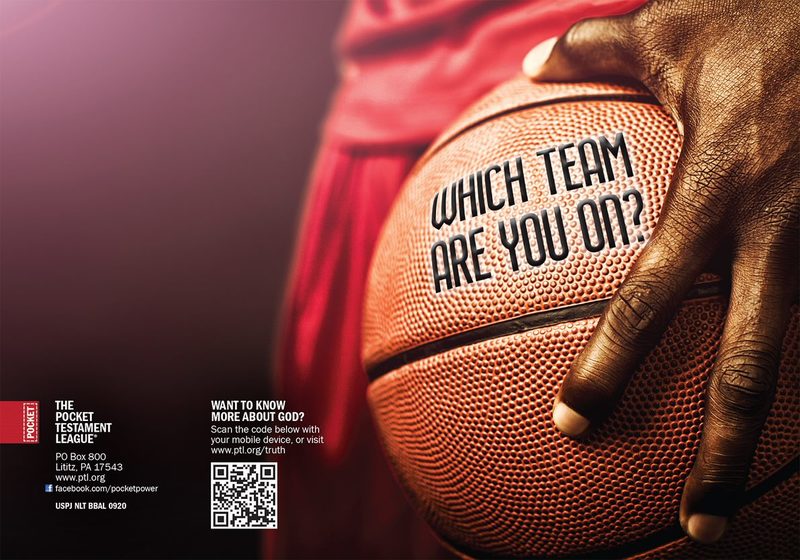 Which Team Are You On? Gospel front and back cover spread.