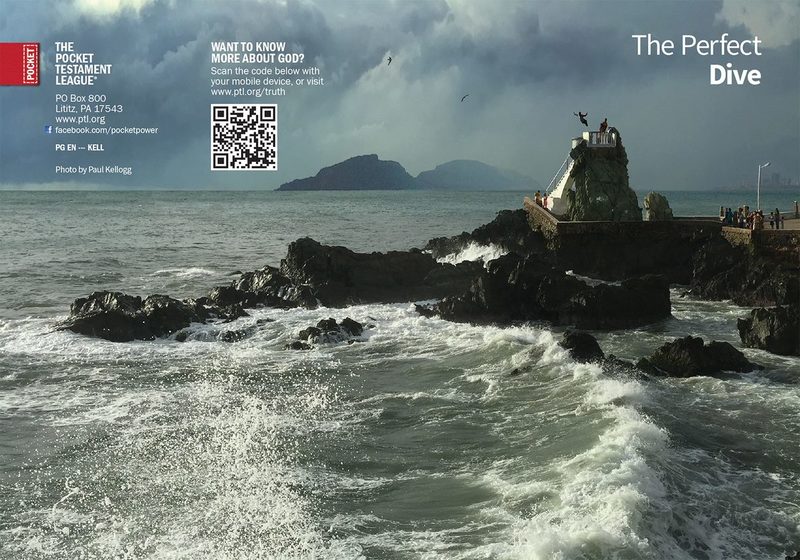 The Perfect Dive Gospel front and back cover spread.