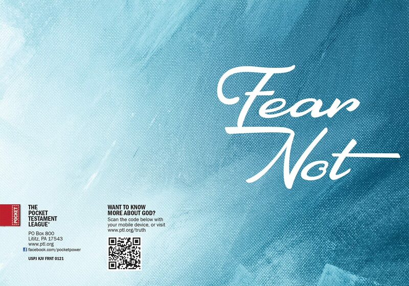 Fear Not Gospel front and back cover spread.