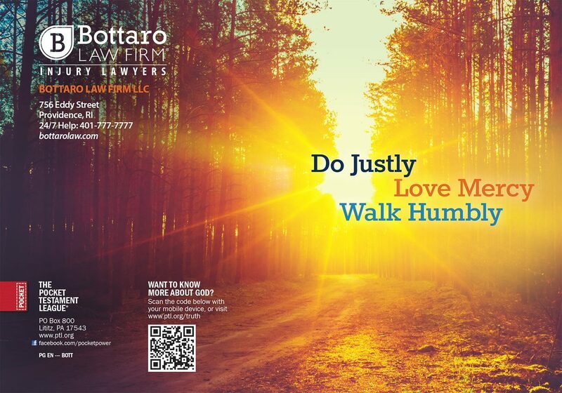Do Justly Love Mercy Walk Humbly (Custom Gospel) Gospel front and back cover spread.
