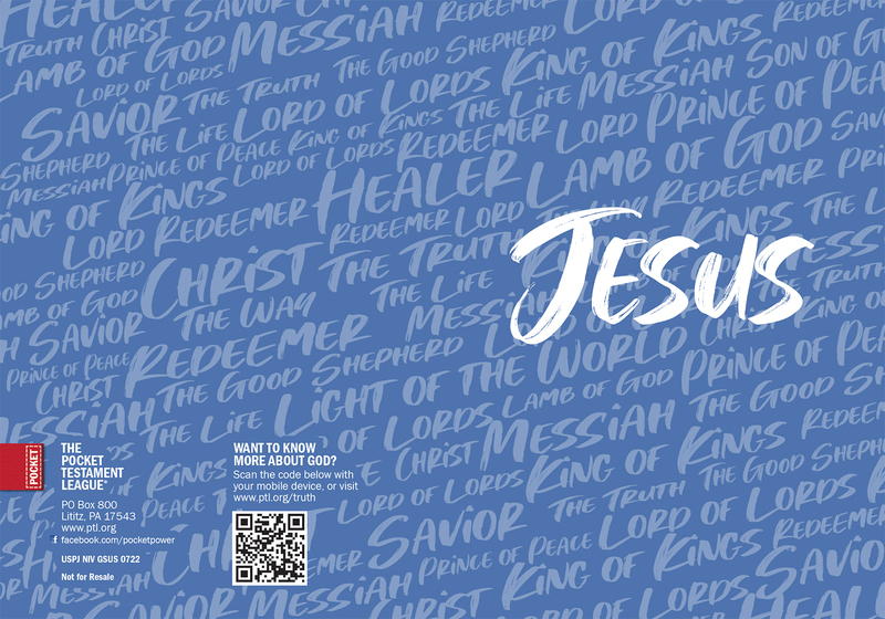 Jesus Gospel front and back cover spread.