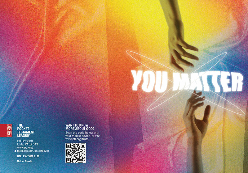 You Matter Gospel front and back cover spread.