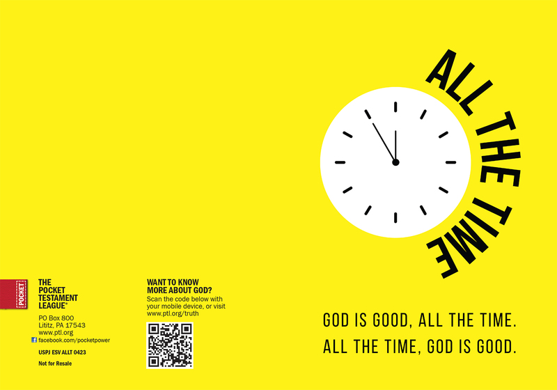 All the Time Gospel front and back cover spread.