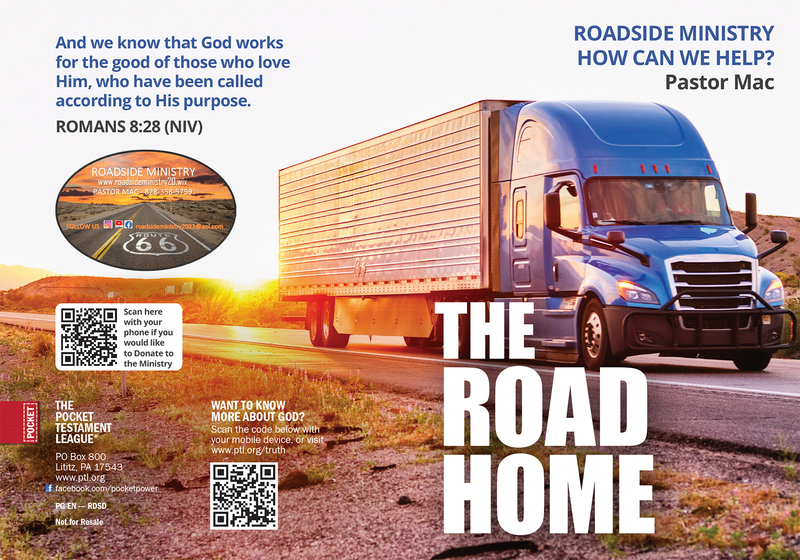 The Road Home (Custom Gospel) Gospel front and back cover spread.