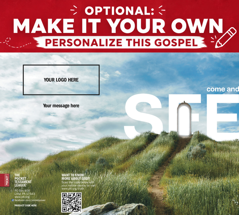 Come and See Gospel front and back cover spread.