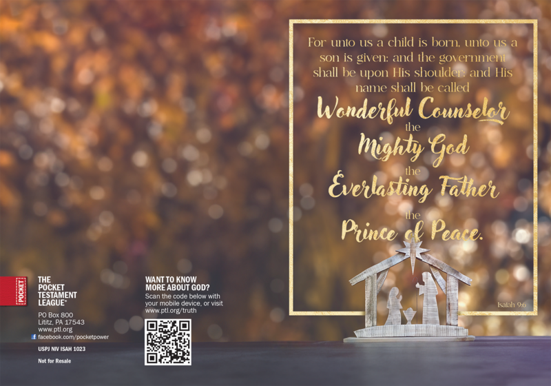 Wonderful Counselor Gospel front and back cover spread.