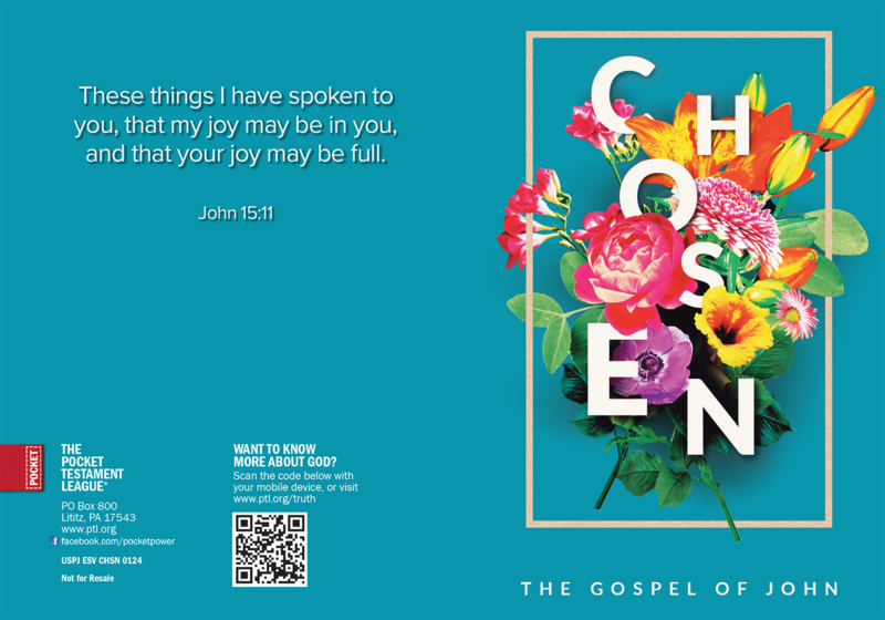 Chosen Gospel front and back cover spread.