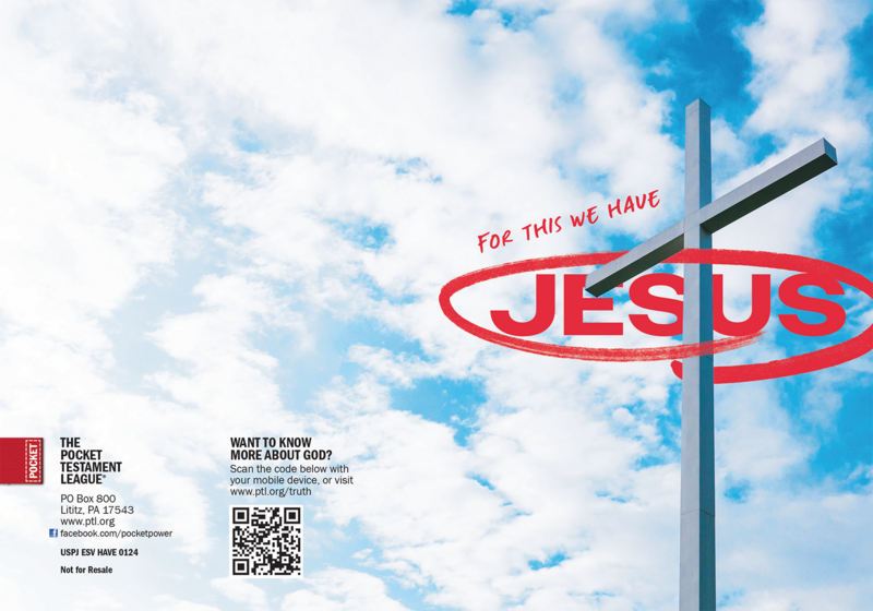 For this we have Jesus Gospel front and back cover spread.
