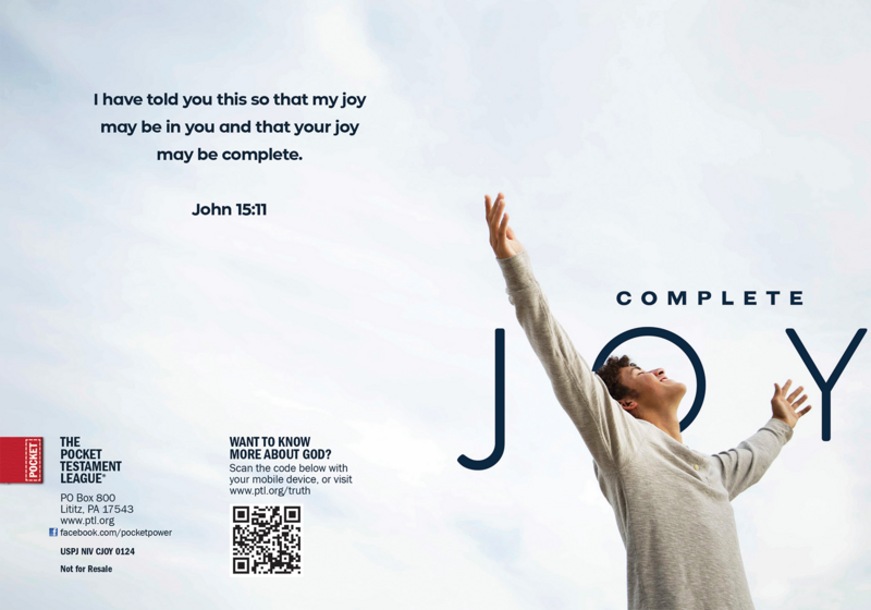 Complete Joy Gospel front and back cover spread.