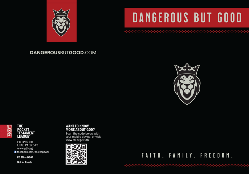 Dangerous But Good | Custom Gospel Gospel front and back cover spread.