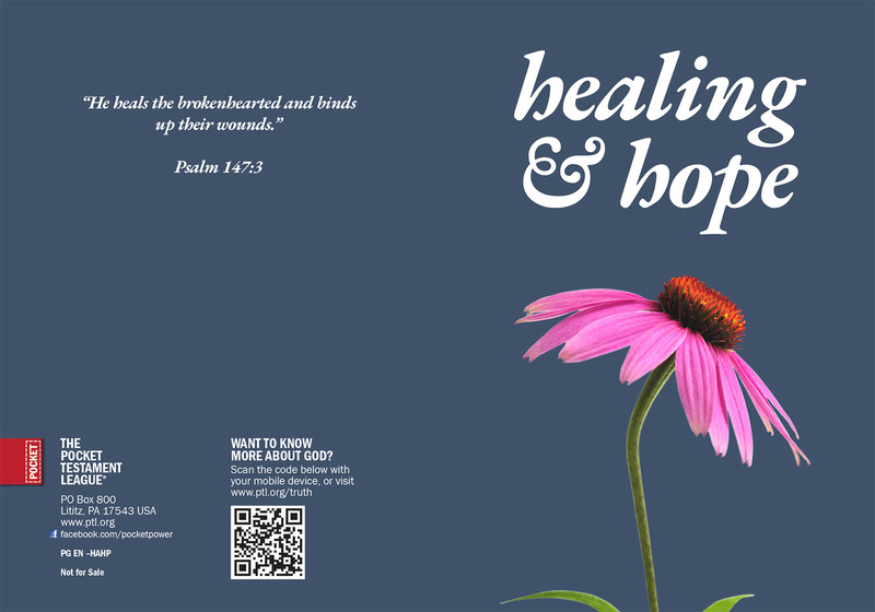 Healing & Hope Gospel front and back cover spread.