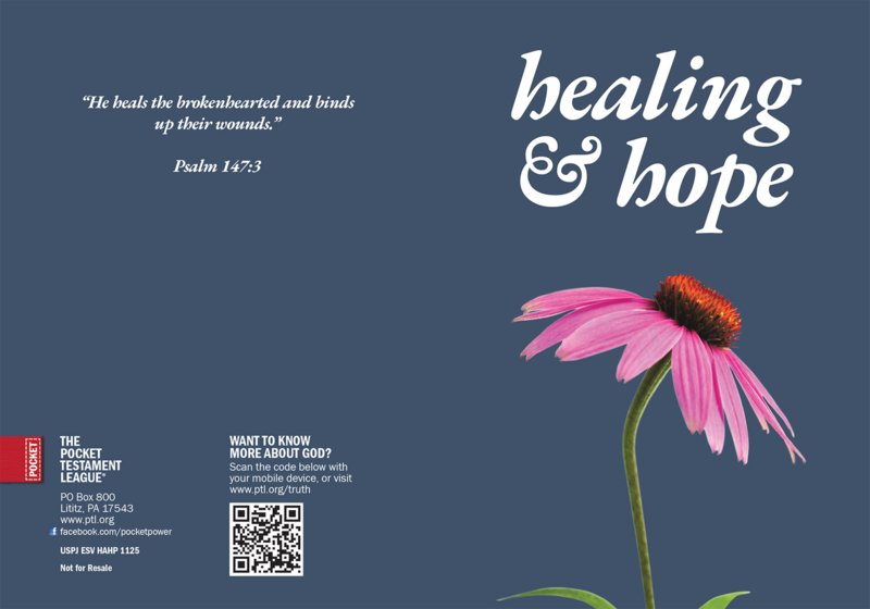 Healing & Hope Gospel front and back cover spread.