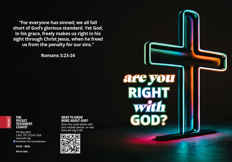 Are You Right with God? Gospel front and back cover spread.