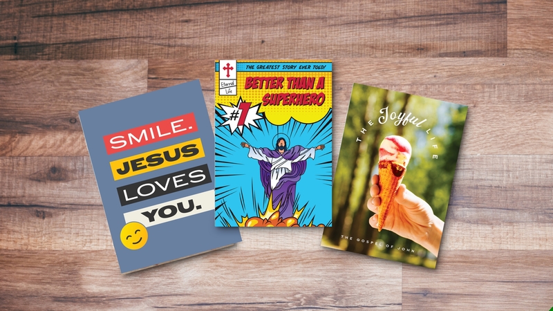 Kids of the Kingdom Gospel front and back cover spread.