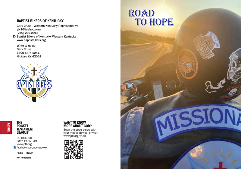 Road to Hope | Custom Gospel Gospel front and back cover spread.