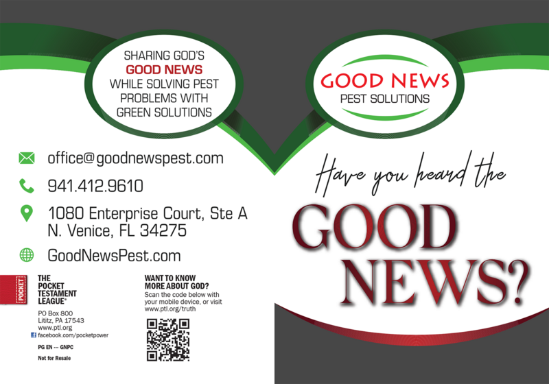 Have You Heard the Good News | Custom Gospel Gospel front and back cover spread.