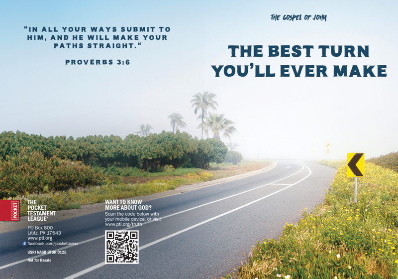 The Best Turn You'll Ever Make Gospel front and back cover spread.