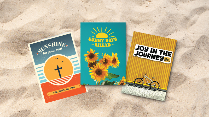 Radiant Faith Kit Gospel front and back cover spread.