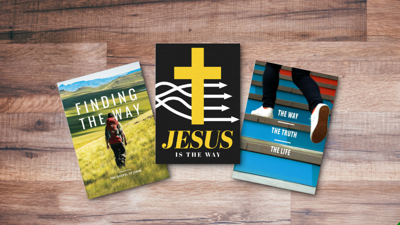 The Way Kit Gospel front and back cover spread.