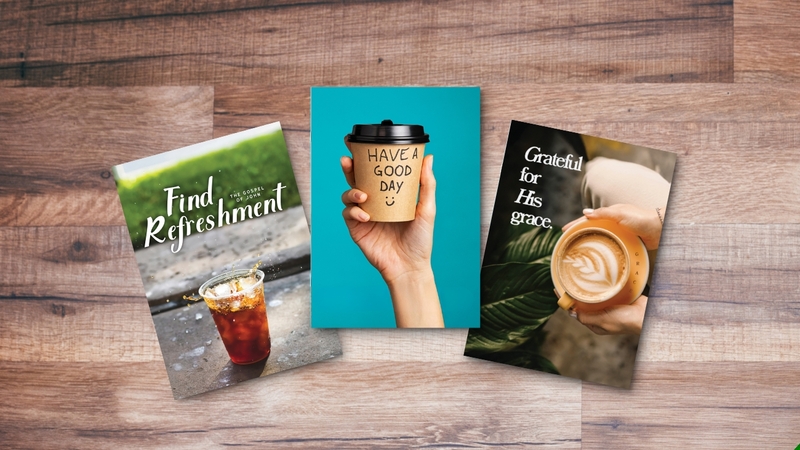Taste and See Kit Gospel front and back cover spread.
