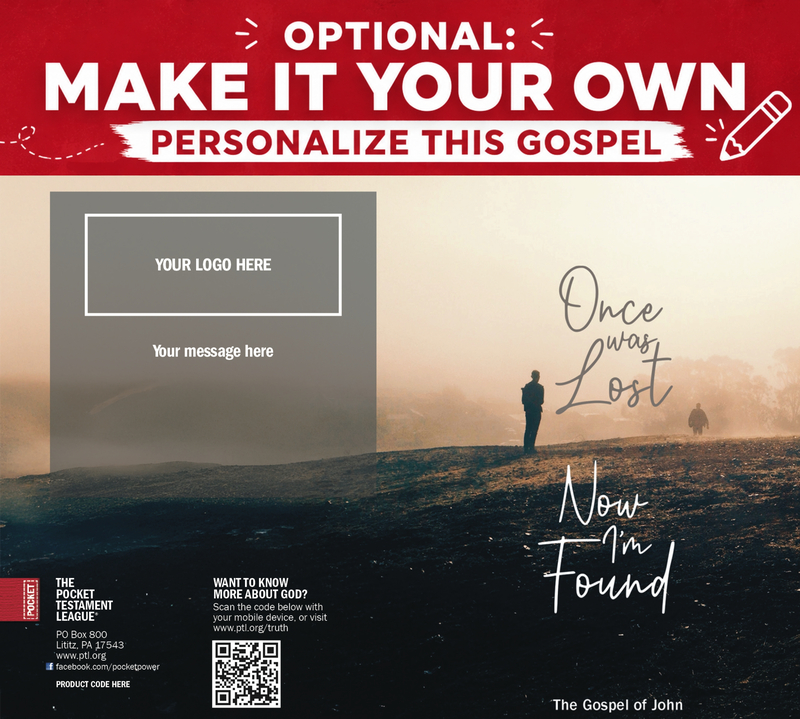 Once Was Lost - Now I'm Found Gospel front and back cover spread.
